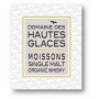 Whisky Single Malt - "Moissons"- Domaine des Hautes Glaces - 70 cl